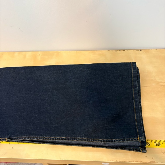 Vintage Y2K Gasoline Jeans Dark Wash Denim Maxi Skirt w/ Belt Utility Pocket - Picture 13 of 13